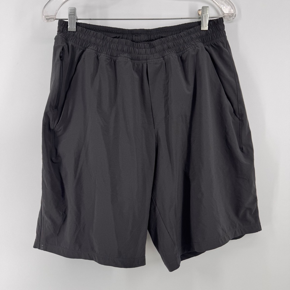 Lululemon Pace Breaker Shorts Mens Large Black 9 Inch Inseam LM7B87S